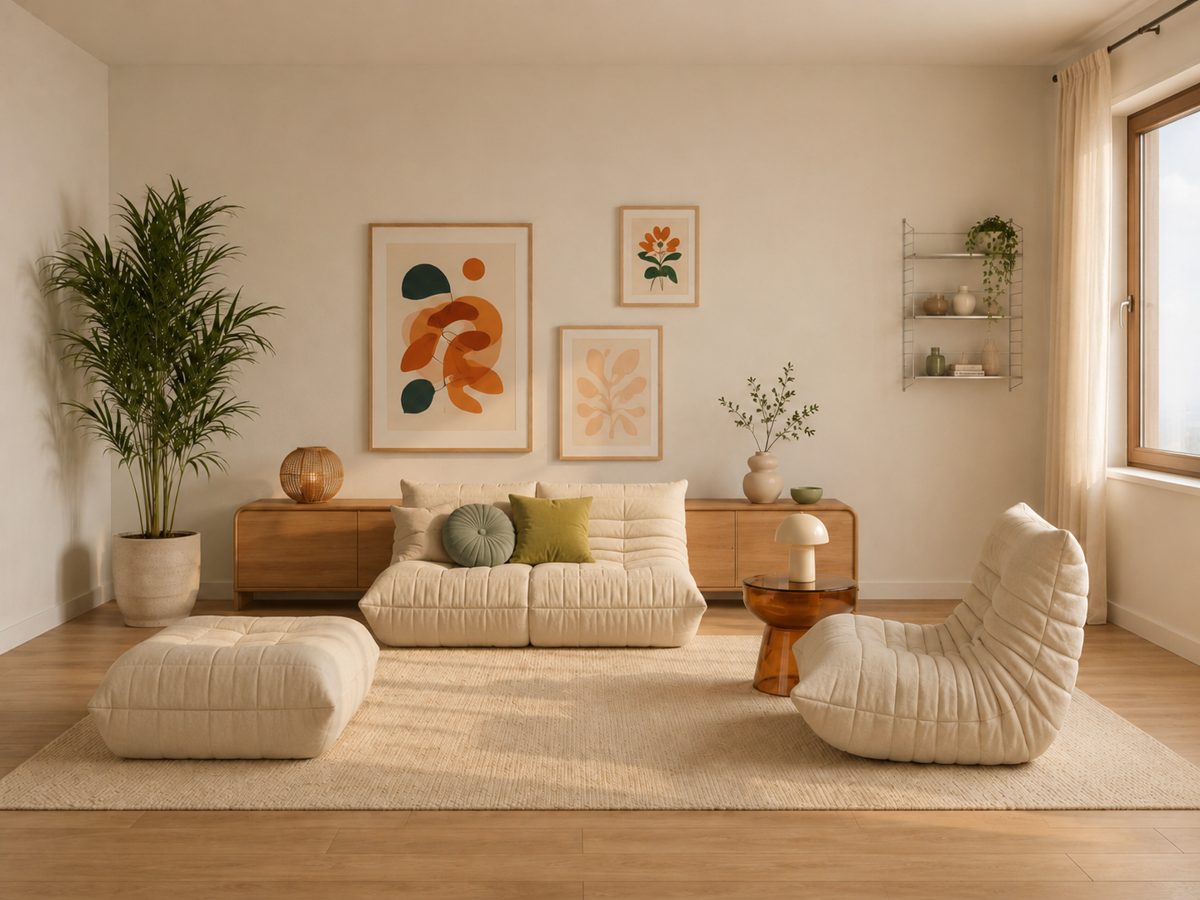 Warm Minimal Lounge preview